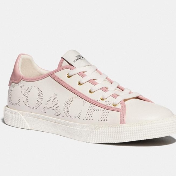 coach sneakers pink